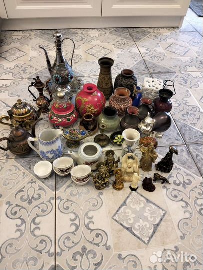 Миниатюры чайники, кумганы, вазочки китай, индия