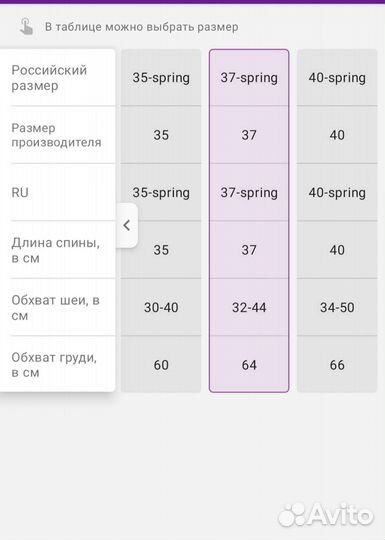Дождевик для собаки средних пород