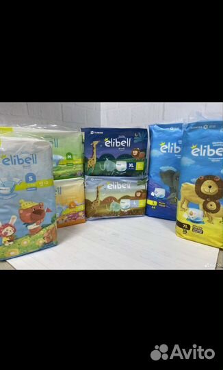Подгузники трусики Элибель, Elibel
