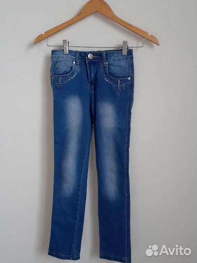 Джинсы на девочку