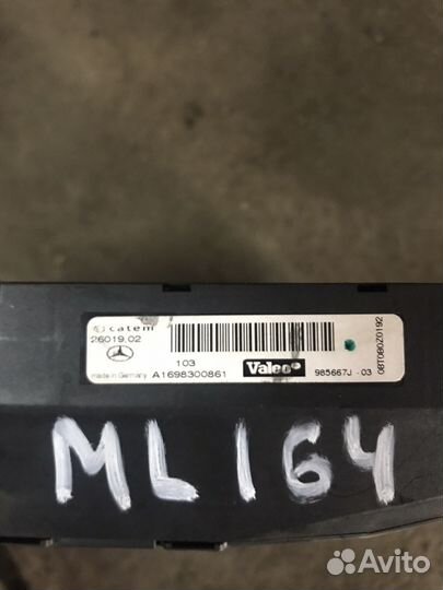 Мерседес догреватель печки Мл Гл w164 a1698300861