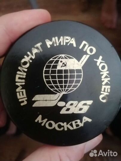 Шайба чемпионата мира по хоккею 1986 года