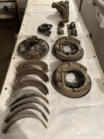 Тормозной щит в сборе на газ 21 Волга
