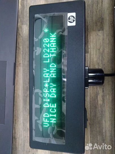 Дисплей для кассовых терминалов HP на стойке fk225