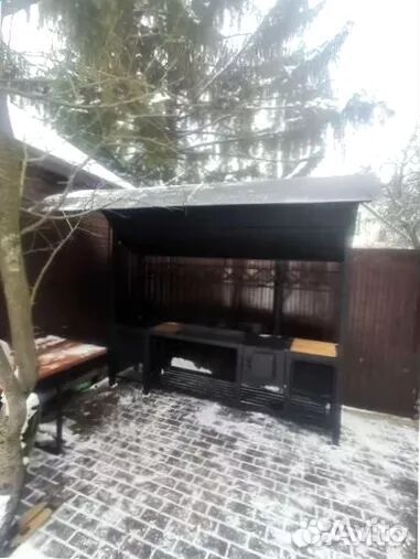 Мангал С крышей