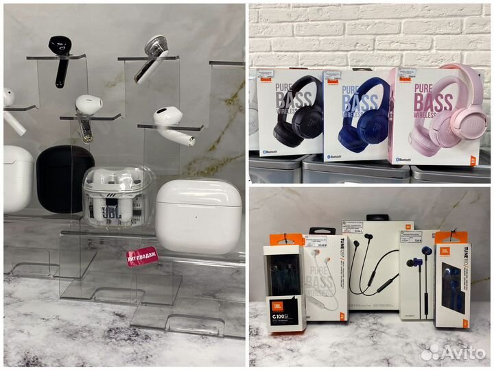 Беспроводные наушники jbl xiaomi hoco deppa apple