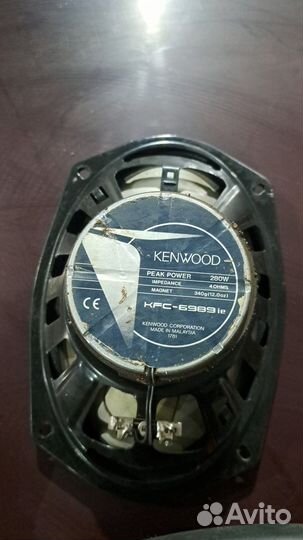Динамики Овалы Kenwood 280 Вт
