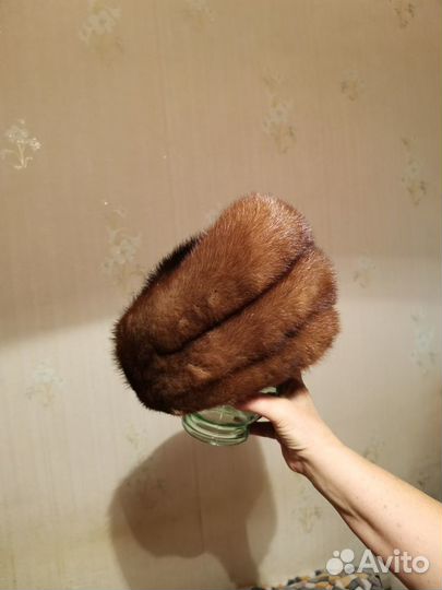 Шапка женская норковая