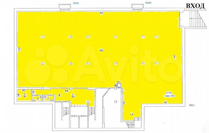 Свободного назначения, 750 м²