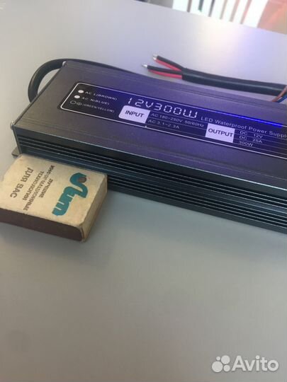 Влагозащищенный блок питания 300W, 12V