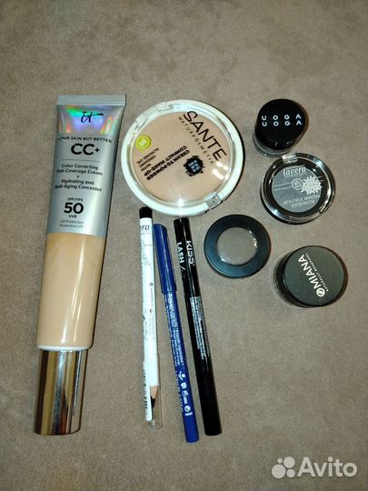 Косметика пакетом. Тени, подводка, тон