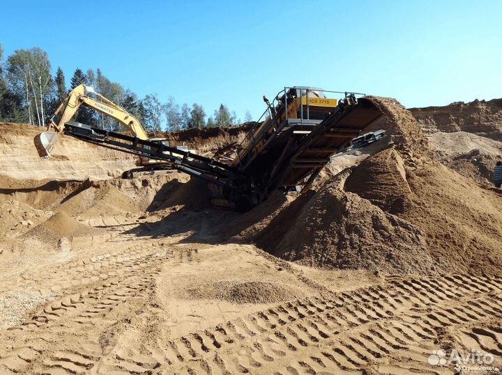 Песок строительный