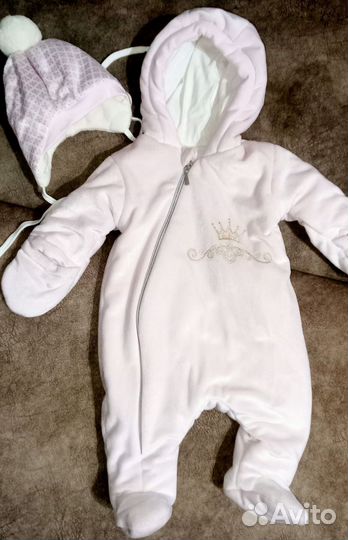 Конверт на выписку для девочки зима