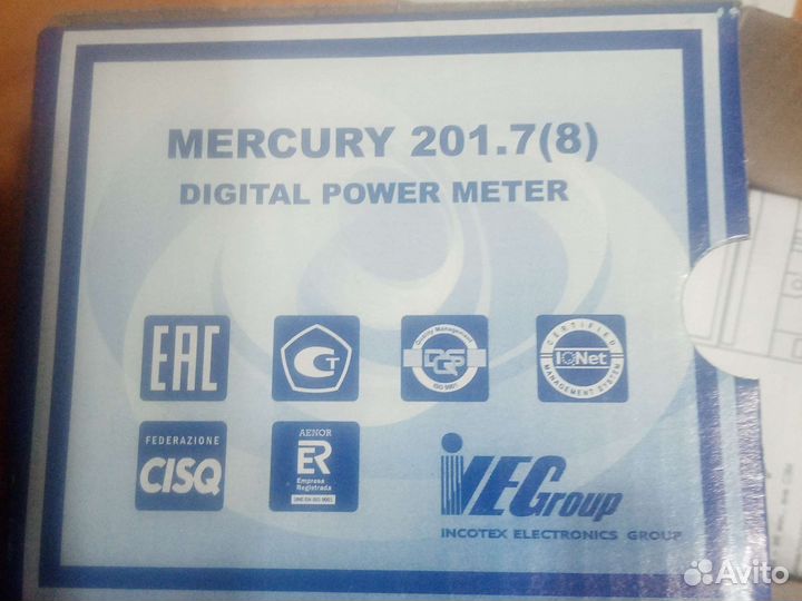 Электросчетчик меркурий 201.7