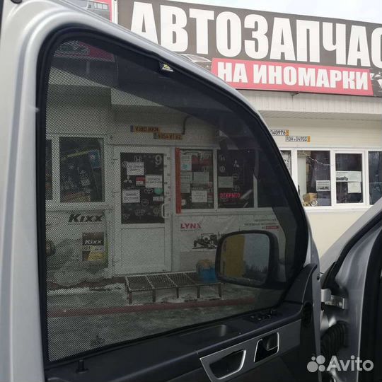 Приора каркасные шторки