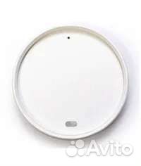 Крышка для стакана бумажная белая d90 50шт