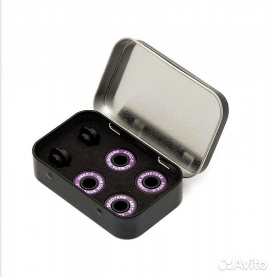 Подшипники для самокатов Комета Abec 9 фиолетовые