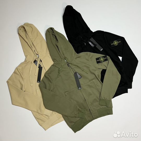 Stone Island зип худи