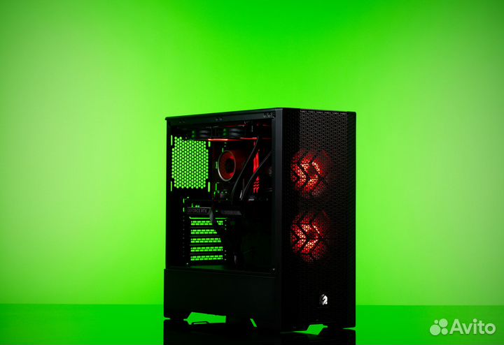 Игровой пк chaotic device225 RTX 4060Ti 8GB NEW Ryzen 5 7600 Phanteks magniumgear NEO Air Black