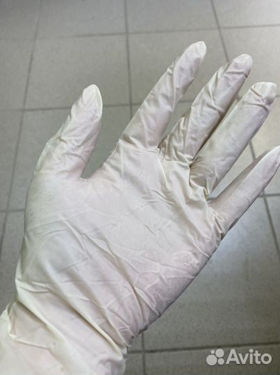 Перчатки нитриловые s m l