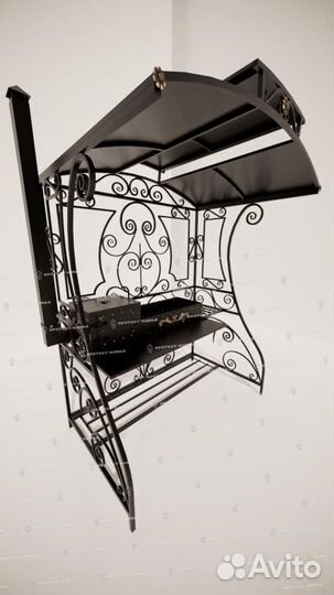 Мангал узорный с трубой