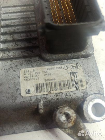 Блок управления двигателем Opel Meriva A минивэн