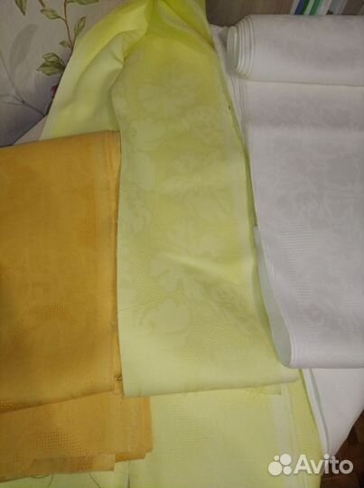 Набор для скатерти, салфетки, полотенец, лён