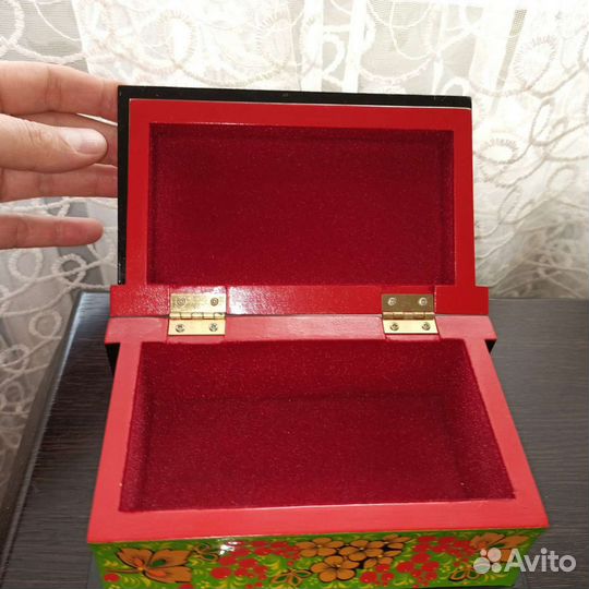 Шкатулка ларец хохлома