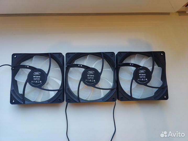 Корпусные вентиляторы 120мм DeepCool