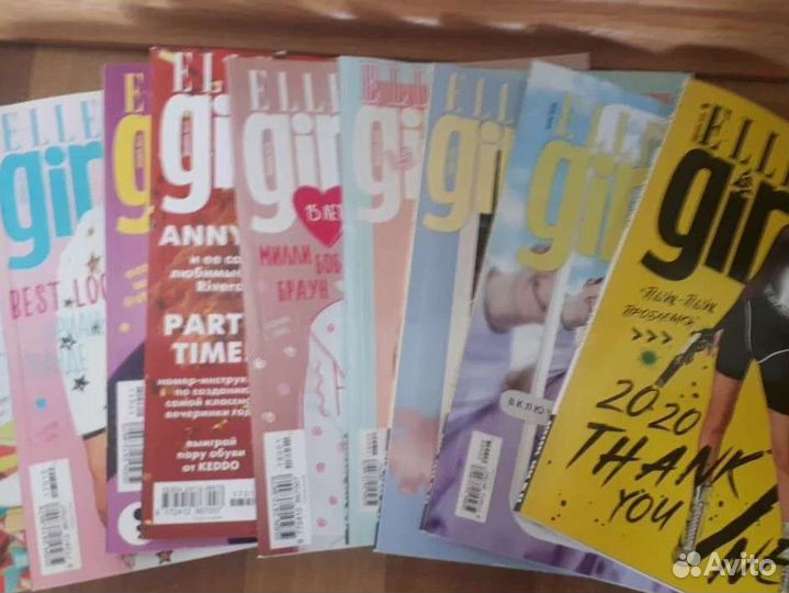 Журналы elle girl, oops