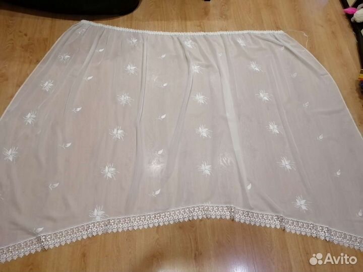 Тюль кухонная