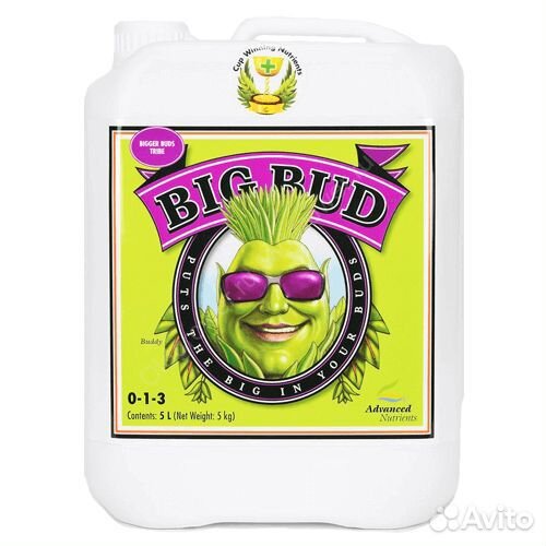Стимулятор цветения Big Bud Liquid 4л Advanced Nut