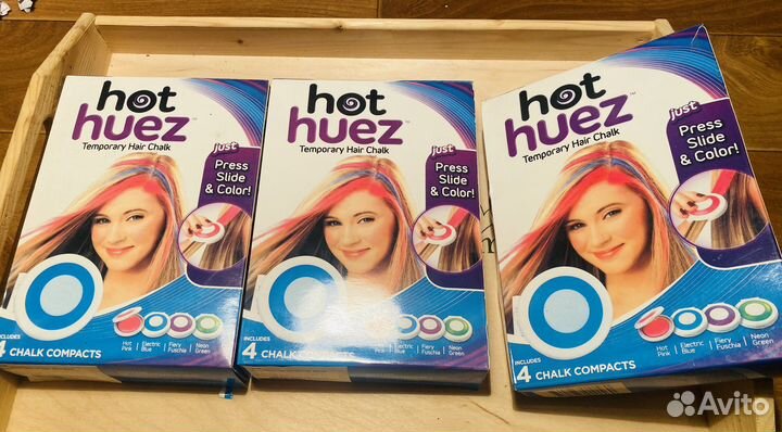 Детские мелки для волос 24 штуки