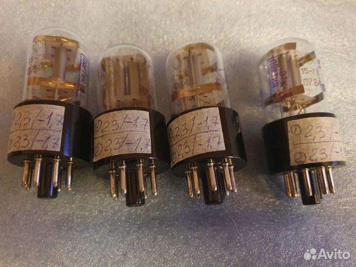 Радиолампы 6н8с, 6н9с, 1579