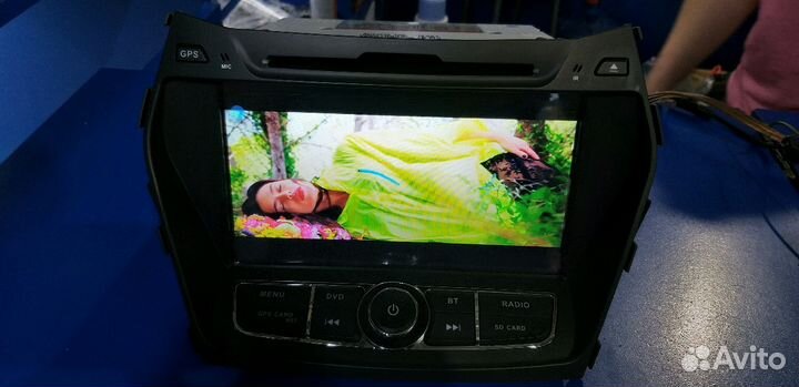 Магнитола Хёндай Санта Фе Андроид 9 2/16