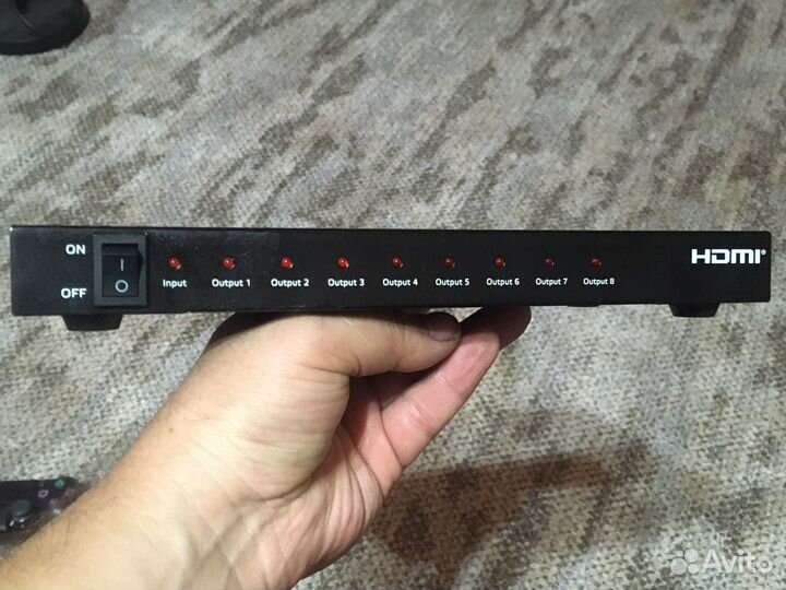 Hdmi splitter 8 hdmi