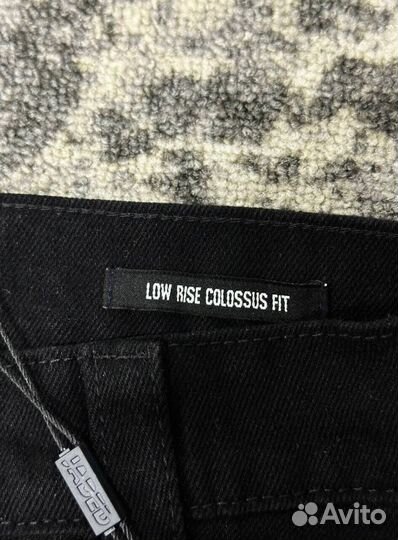 Широкие Джинсы Jaded London Solid Black новые