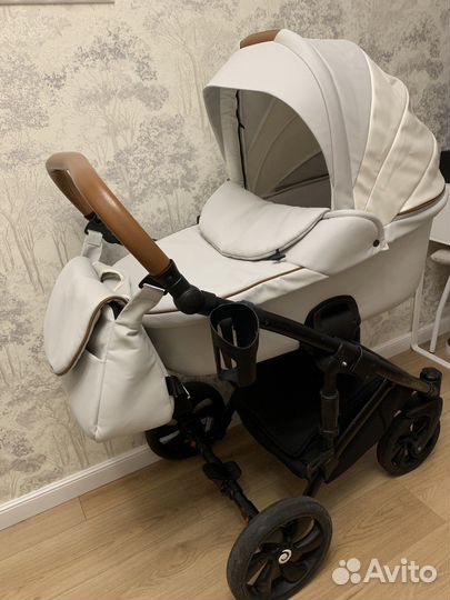 Коляска tutis viva life 3 в 1 экокожа