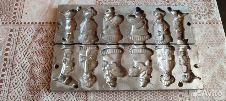 Советская форма для леденцов Сказочные герои