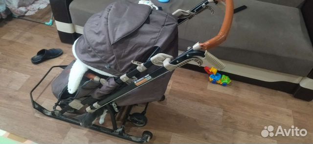 Детские санки коляска бу
