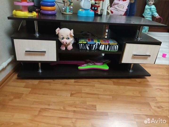 Тумба под телевизор со шкафом бу