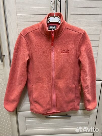 Флисовая кофта jack wolfskin