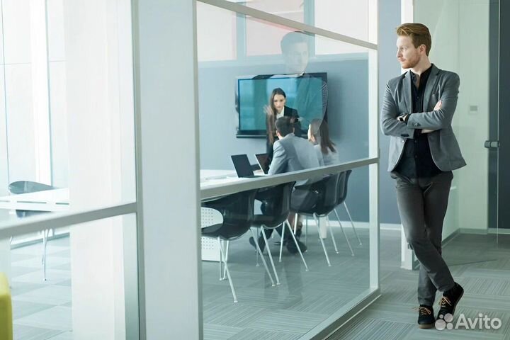 Офисные стеклянные перегородки