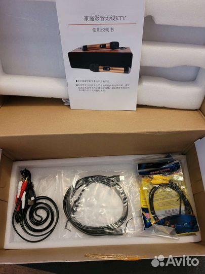 Караоке система с двумя микрофонами