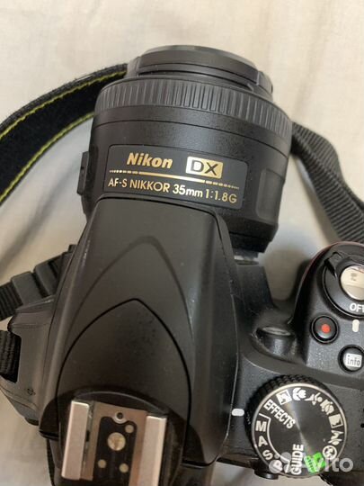 Объектив Nikon 35mm f/1.8G AF-S DX Nikkor