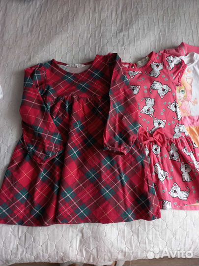 Пакет вещей на девочку 98–104