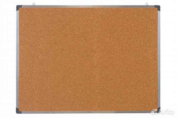 Доска информационная пробковая 120х100 см WDK