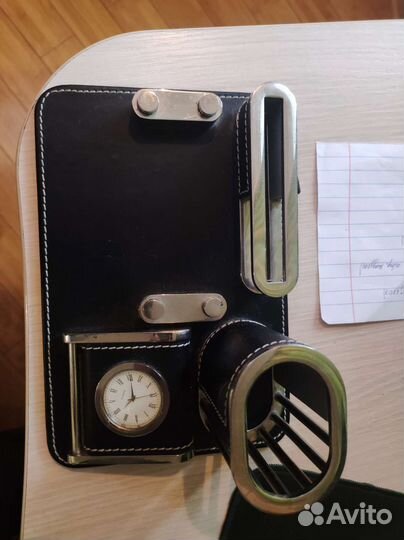 Кожаный органайзер для бумаг