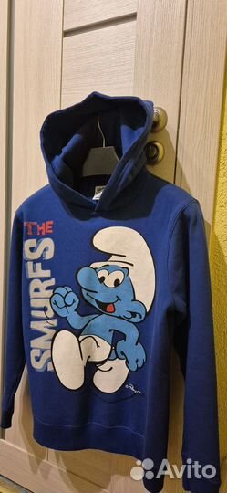 Новая худи оверсайз с капюшоном и начёсом