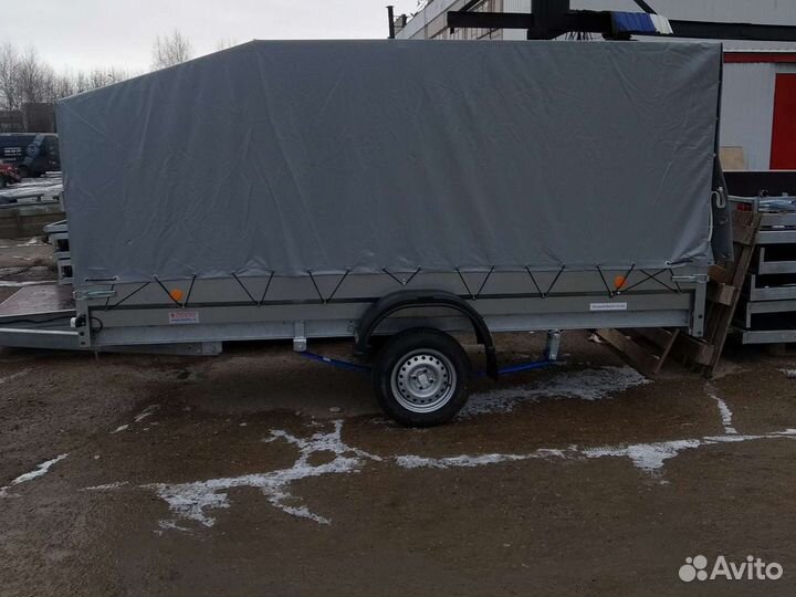 Прицеп легковой оцинкованный трейлер 3.5*1.5 от пф